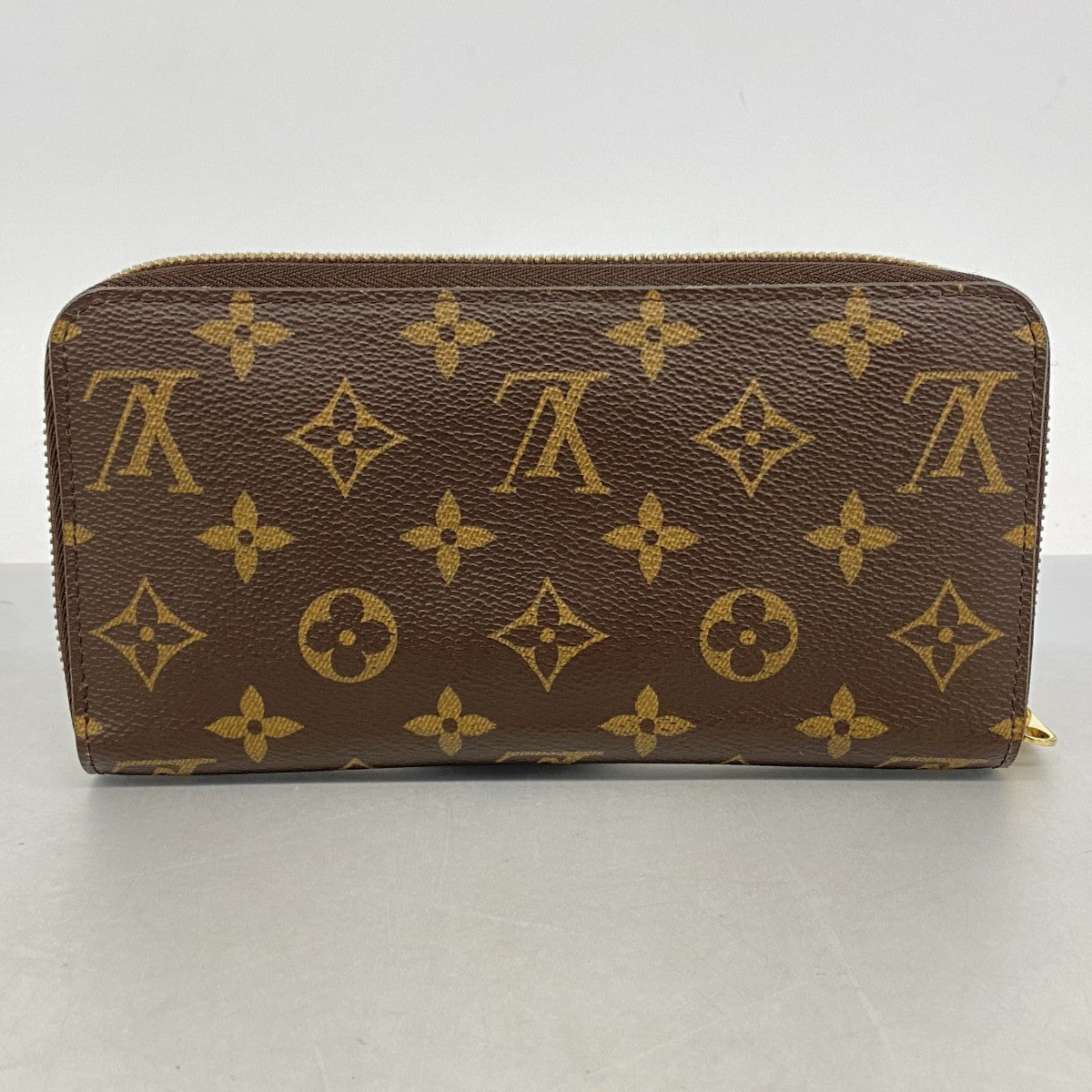 【6fa0871】ルイヴィトン 長財布 モノグラム ジッピーウォレット M42616 ブラウン【中古】メンズ レディース ユニセックス