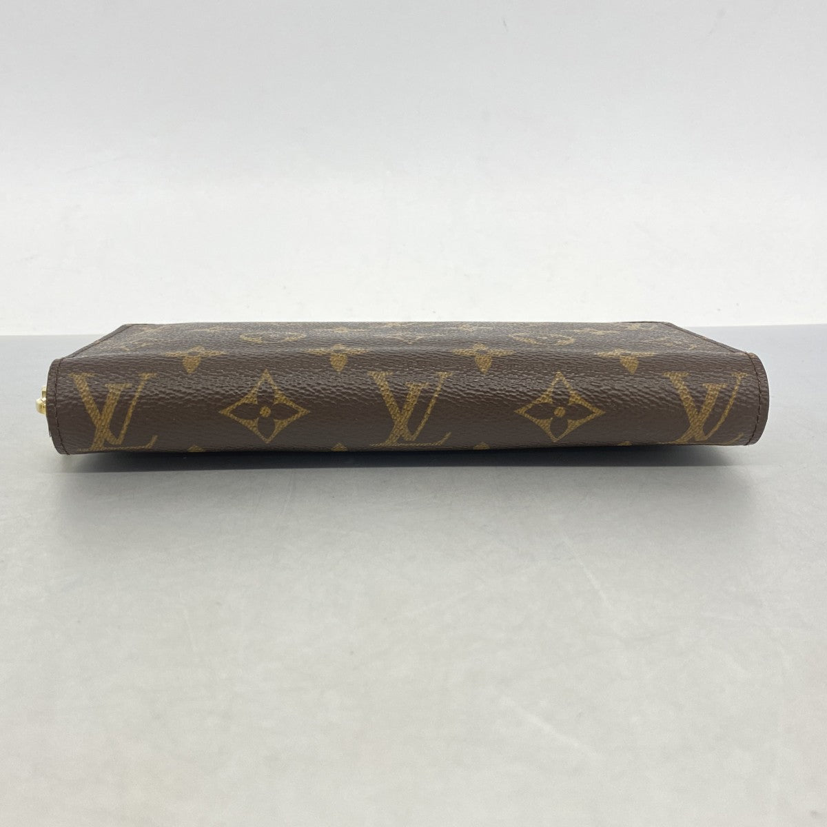 【6fa0871】ルイヴィトン 長財布 モノグラム ジッピーウォレット M42616 ブラウン【中古】メンズ レディース ユニセックス