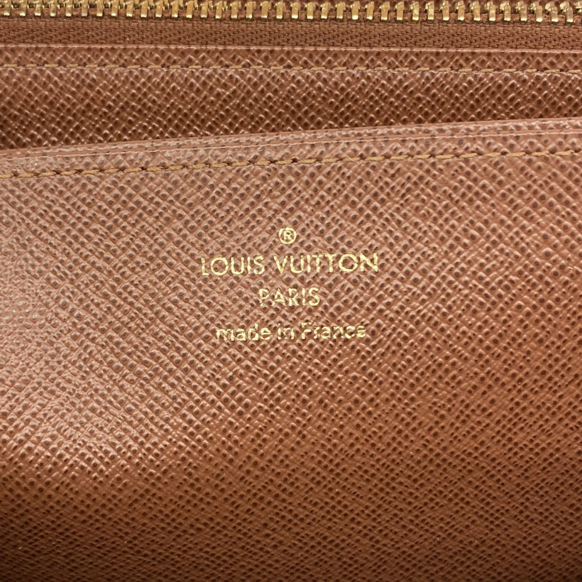 【6fa0871】ルイヴィトン 長財布 モノグラム ジッピーウォレット M42616 ブラウン【中古】メンズ レディース ユニセックス