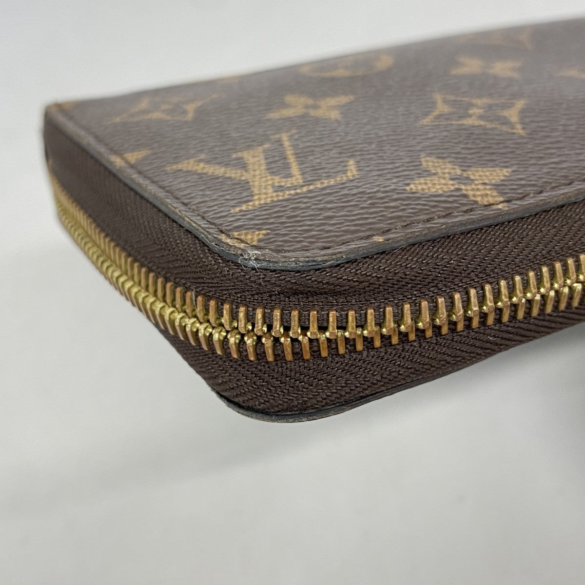 【6fa0871】ルイヴィトン 長財布 モノグラム ジッピーウォレット M42616 ブラウン【中古】メンズ レディース ユニセックス