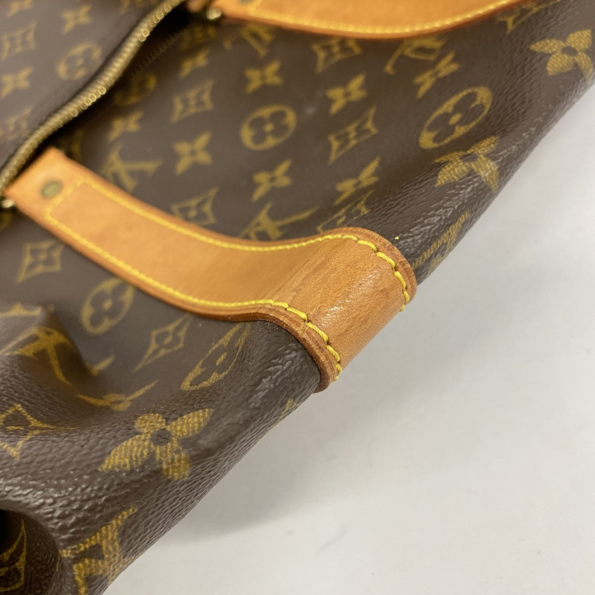 【6fa0874】ルイヴィトン ボストンバッグ モノグラム キーポル45 M41428 ブラウン【中古】メンズ レディース ユニセックス
