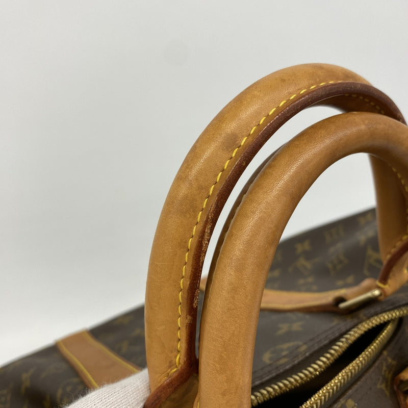 【6fa0874】ルイヴィトン ボストンバッグ モノグラム キーポル45 M41428 ブラウン【中古】メンズ レディース ユニセックス