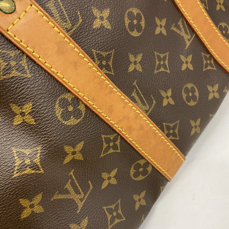 【6fa0874】ルイヴィトン ボストンバッグ モノグラム キーポル45 M41428 ブラウン【中古】メンズ レディース ユニセックス