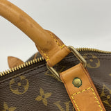【6fa0874】ルイヴィトン ボストンバッグ モノグラム キーポル45 M41428 ブラウン【中古】メンズ レディース ユニセックス