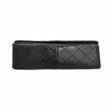 【6fa0875】シャネル ショルダーバッグ マトラッセ チェーンショルダー ラムスキン ブラック ゴールド金具【中古】レディース