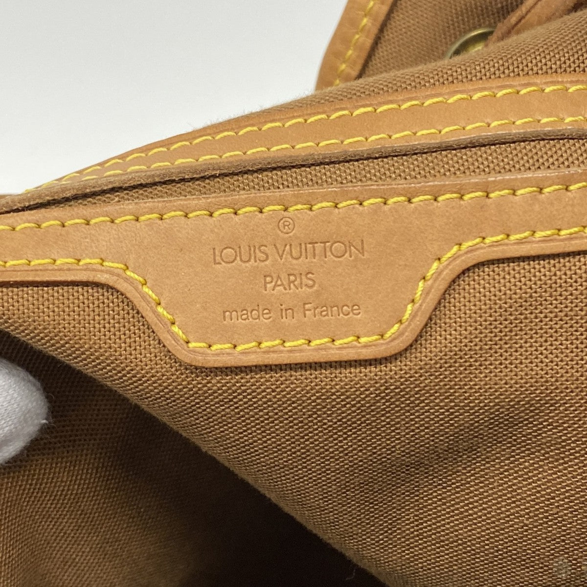 【6fa0880】ルイヴィトン リュック・デイパック モノグラム モンスリGM M51135 ブラウン【中古】レディース
