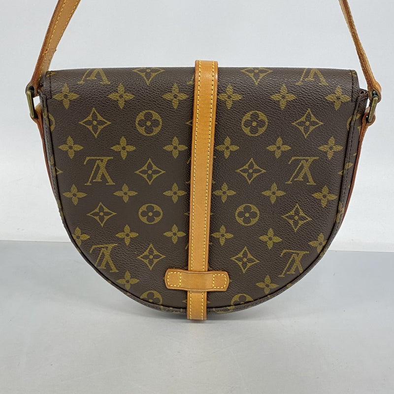 【6fa0881】ルイヴィトン ショルダーバッグ モノグラム シャンティMM M51233 ブラウン【中古】レディース