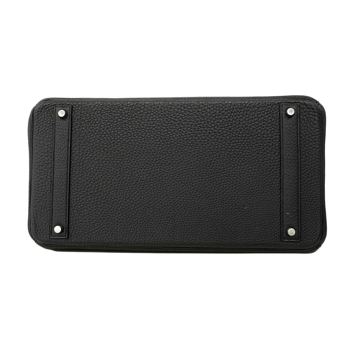 【6fa0890】エルメス ハンドバッグ バーキン40 トゴ ブラック シルバー金具 □P刻印【中古】メンズ