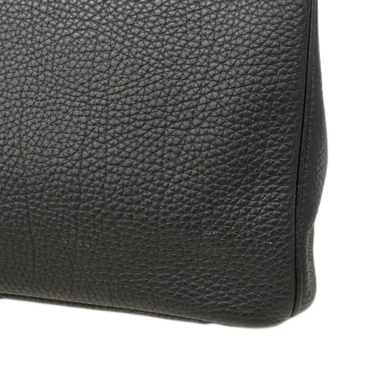 【6fa0890】エルメス ハンドバッグ バーキン40 トゴ ブラック シルバー金具 □P刻印【中古】メンズ