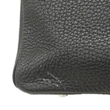 【6fa0890】エルメス ハンドバッグ バーキン40 トゴ ブラック シルバー金具 □P刻印【中古】メンズ