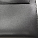 【6fa0891】エルメス ハンドバッグ ケリー28 ボックスカーフ ブラック シルバー金具 □F刻印 2wayバッグ【中古】レディース