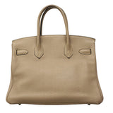 【6fa0893】エルメス ハンドバッグ バーキン30 トリヨンクレマンス トゥルティエールグレー シルバー金具 □N刻印【中古】レディース