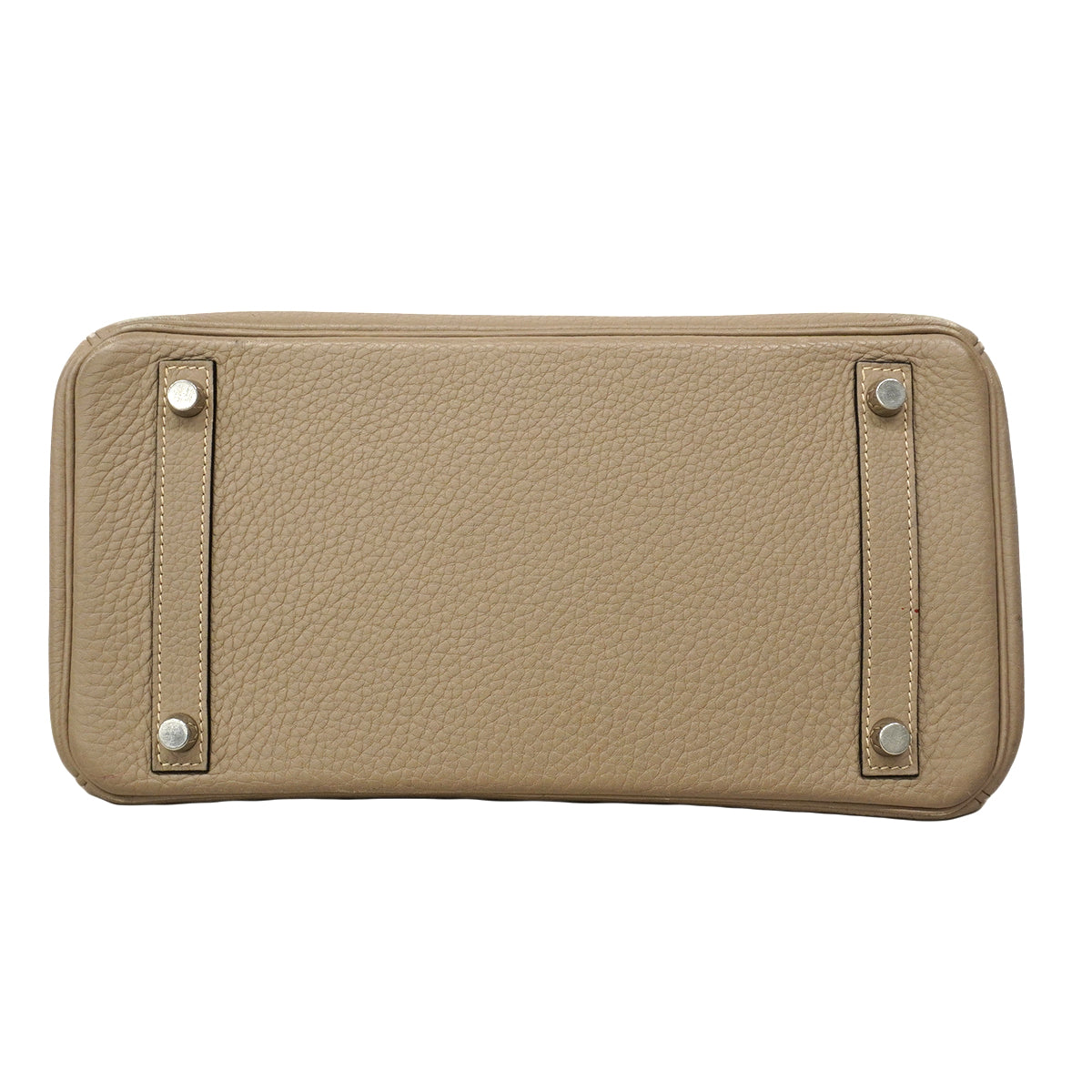 【6fa0893】エルメス ハンドバッグ バーキン30 トリヨンクレマンス トゥルティエールグレー シルバー金具 □N刻印【中古】レディース