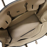 【6fa0893】エルメス ハンドバッグ バーキン30 トリヨンクレマンス トゥルティエールグレー シルバー金具 □N刻印【中古】レディース