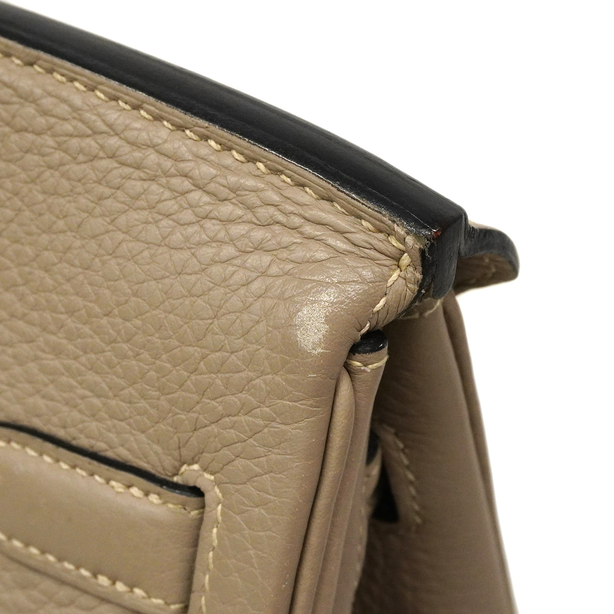 【6fa0893】エルメス ハンドバッグ バーキン30 トリヨンクレマンス トゥルティエールグレー シルバー金具 □N刻印【中古】レディース