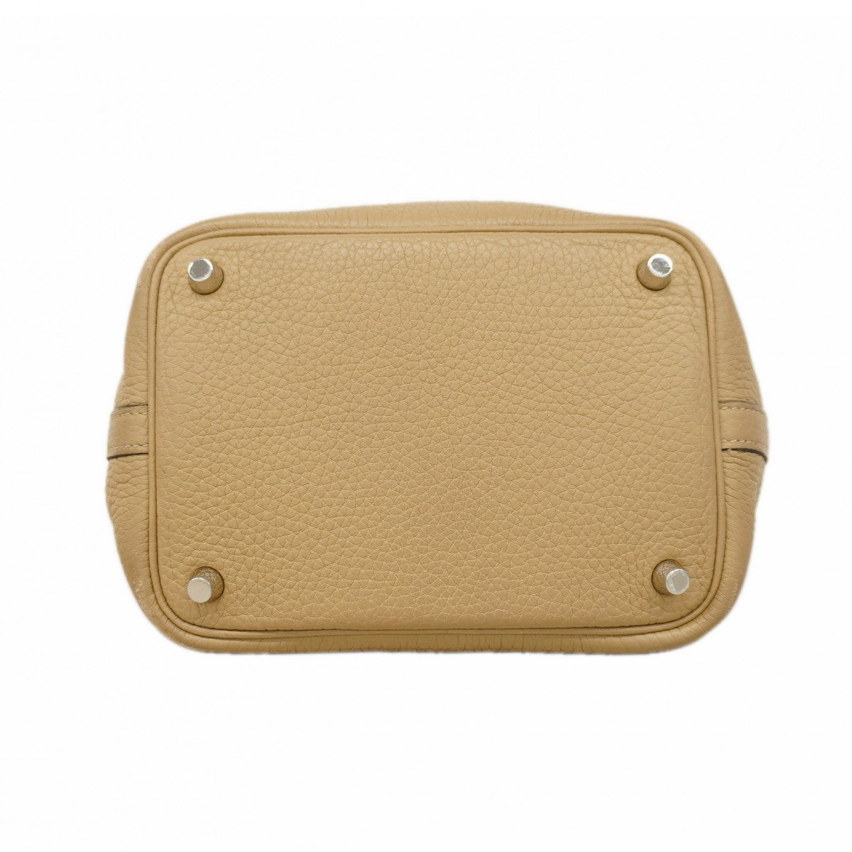 【6fa0894-h】エルメス ハンドバッグ ピコタンロックPM トリヨンクレマンス トレンチ シルバー金具 U刻印【中古】レディース