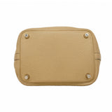 【6fa0894-h】エルメス ハンドバッグ ピコタンロックPM トリヨンクレマンス トレンチ シルバー金具 U刻印【中古】レディース