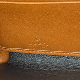 【6fa0896】グッチ 長財布 グッチシマ 291132 レザー オレンジ シャンパンゴールド金具【中古】レディース