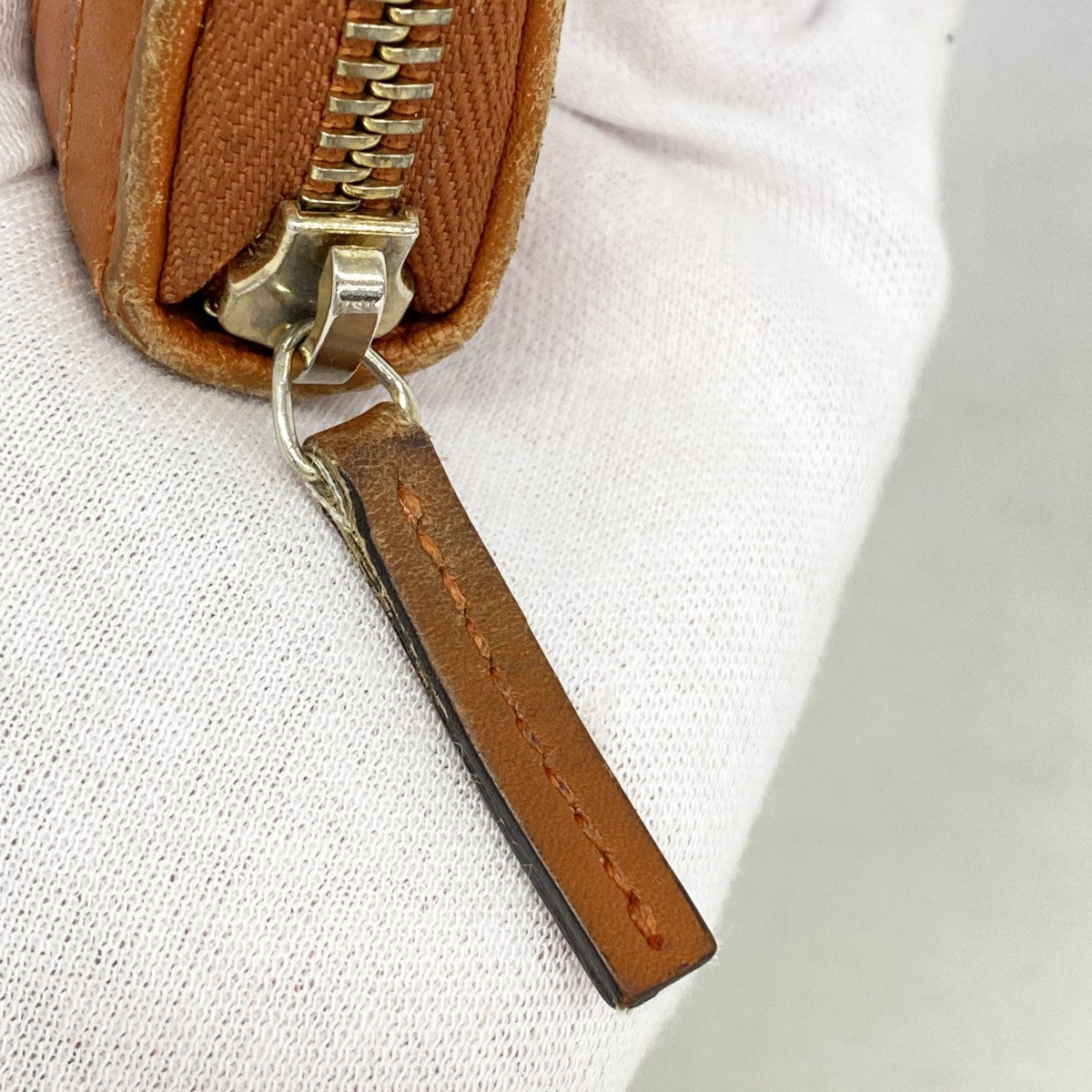 【6fa0896】グッチ 長財布 グッチシマ 291132 レザー オレンジ シャンパンゴールド金具【中古】レディース