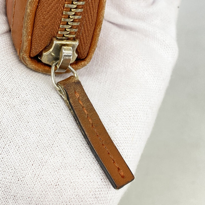 【6fa0896】グッチ 長財布 グッチシマ 291132 レザー オレンジ シャンパンゴールド金具【中古】レディース