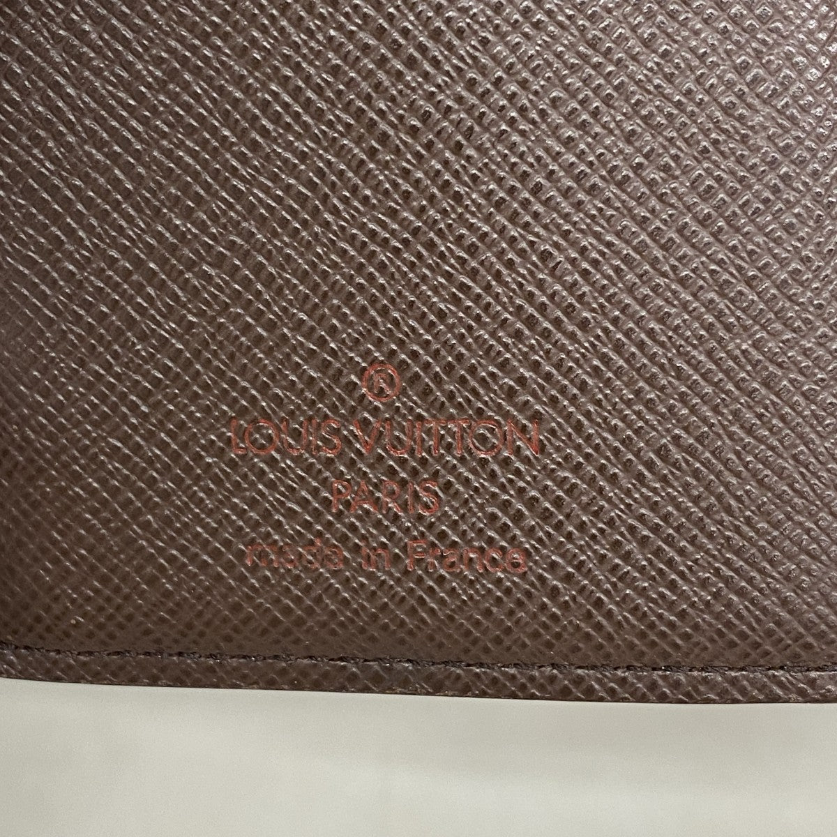 【6fa0897】ルイヴィトン 財布 ダミエ ポルトモネビエヴィエノワ N61664 エベヌ【中古】レディース