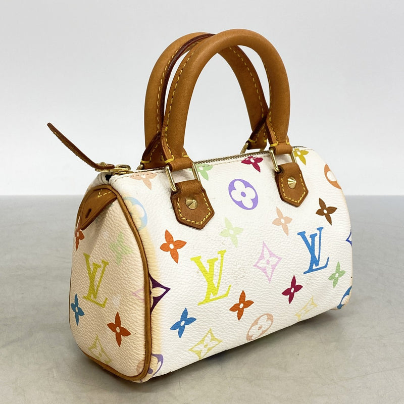 【6fa0901】ルイヴィトン ハンドバッグ モノグラム・マルチカラー ミニスピーディ M92645 ブロン【中古】レディース