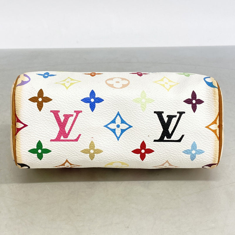 【6fa0901】ルイヴィトン ハンドバッグ モノグラム・マルチカラー ミニスピーディ M92645 ブロン【中古】レディース