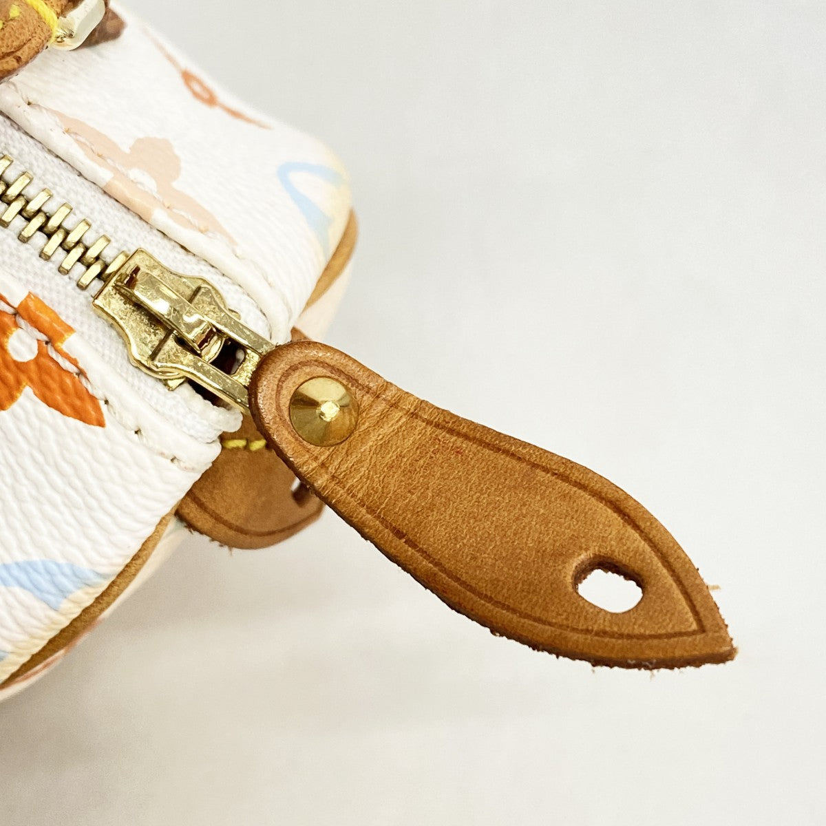 【6fa0901】ルイヴィトン ハンドバッグ モノグラム・マルチカラー ミニスピーディ M92645 ブロン【中古】レディース