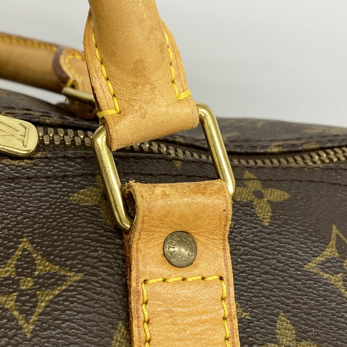 【6fa0902】ルイヴィトン ボストンバッグ モノグラム キーポルバンドリエール60 M41412 ブラウン【中古】メンズ レディース ユニセックス