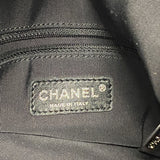 【6fa0907】シャネル ショルダーバッグ アンリミテッド レザー ブラック シルバー金具【中古】レディース
