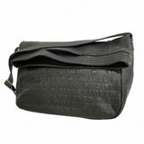 【6fa0907】シャネル ショルダーバッグ アンリミテッド レザー ブラック シルバー金具【中古】レディース