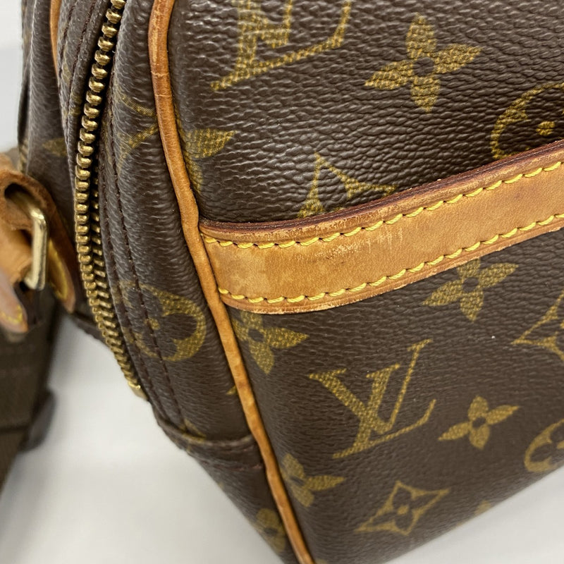 【6fa0928】ルイヴィトン ショルダーバッグ モノグラム リポーターPM M45254 ブラウン【中古】レディース