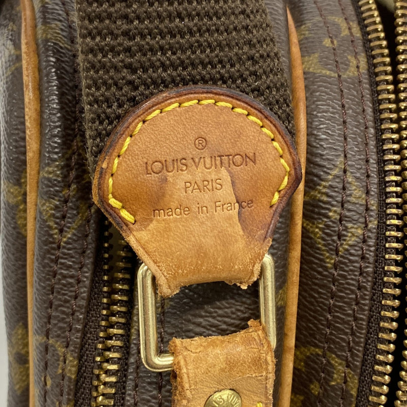 【6fa0928】ルイヴィトン ショルダーバッグ モノグラム リポーターPM M45254 ブラウン【中古】レディース