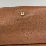 【6fa0934】ルイヴィトン 三つ折り財布 モノグラム ポルトトレゾールインターナショナル M61215 ブラウン【中古】メンズ レディース ユニセックス