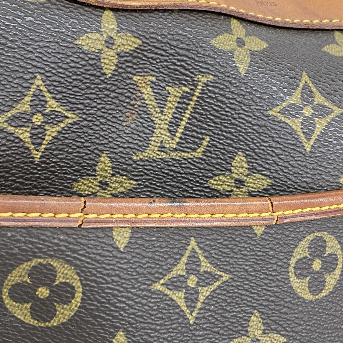 【6fa0939】ルイヴィトン ハンドバッグ モノグラム ドーヴィル M47270 ブラウン【中古】レディース