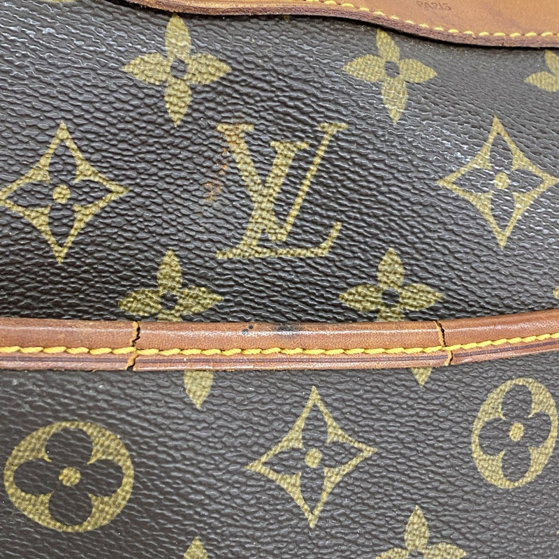 【6fa0939】ルイヴィトン ハンドバッグ モノグラム ドーヴィル M47270 ブラウン【中古】レディース