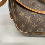【6fa0942】ルイヴィトン ショルダーバッグ モノグラム ソミュール35 M42254 ブラウン【中古】レディース