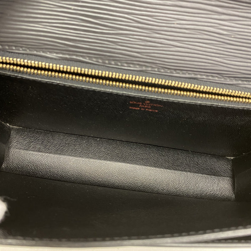 【6fa0943】ルイヴィトン クラッチバッグ エピ ポシェットセリエドラゴンヌ M52762 ノワール【中古】メンズ