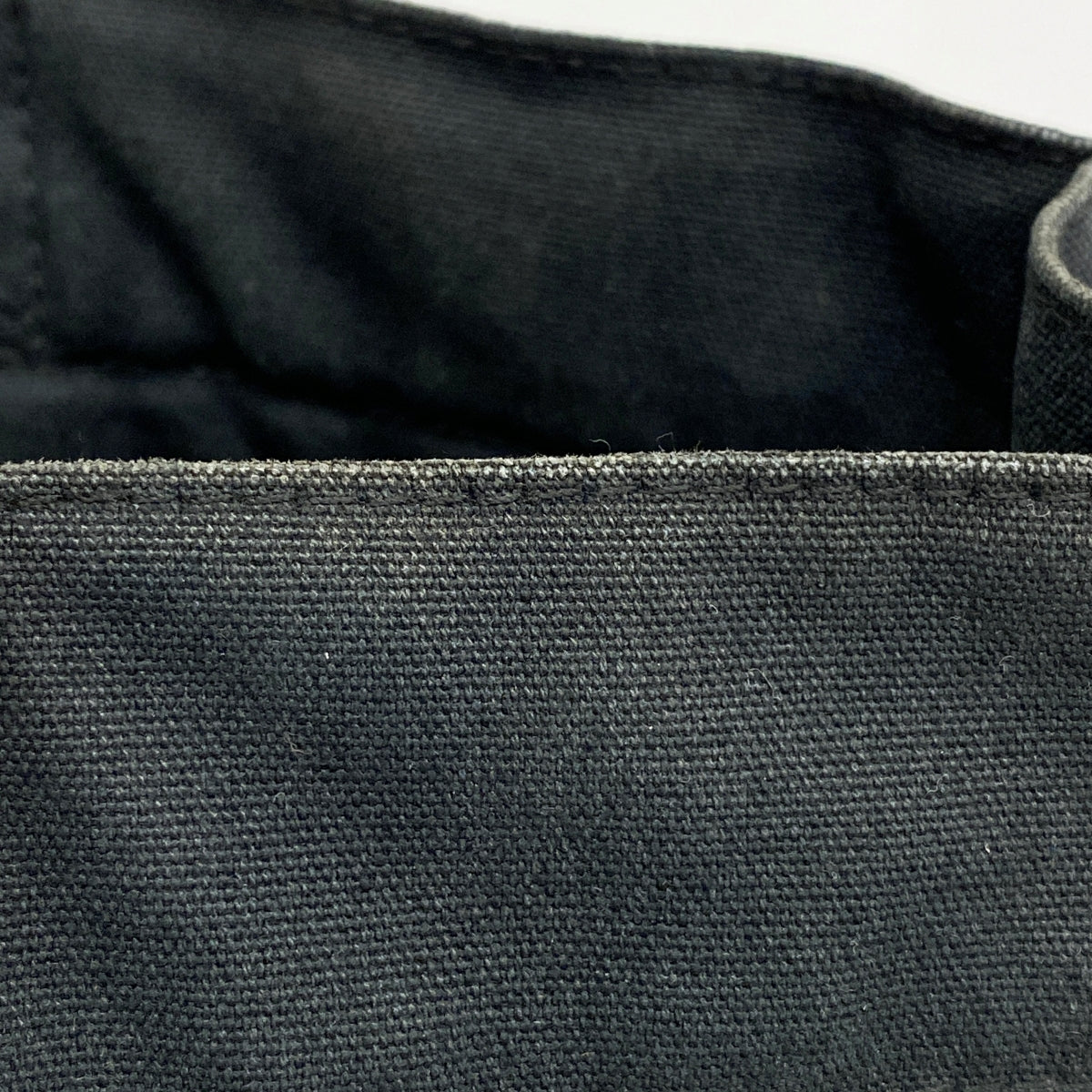 【6fa0945】エルメス トートバッグ フールトゥMM キャンバス ブラック シルバー金具【中古】メンズ レディース ユニセックス