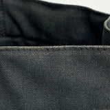 【6fa0945】エルメス トートバッグ フールトゥMM キャンバス ブラック シルバー金具【中古】メンズ レディース ユニセックス