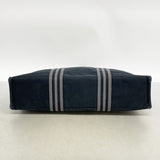 【6fa0945】エルメス トートバッグ フールトゥMM キャンバス ブラック シルバー金具【中古】メンズ レディース ユニセックス