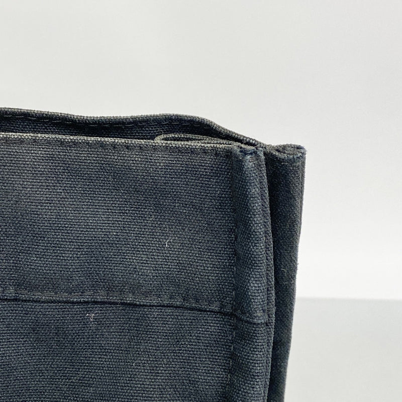 【6fa0945】エルメス トートバッグ フールトゥMM キャンバス ブラック シルバー金具【中古】メンズ レディース ユニセックス