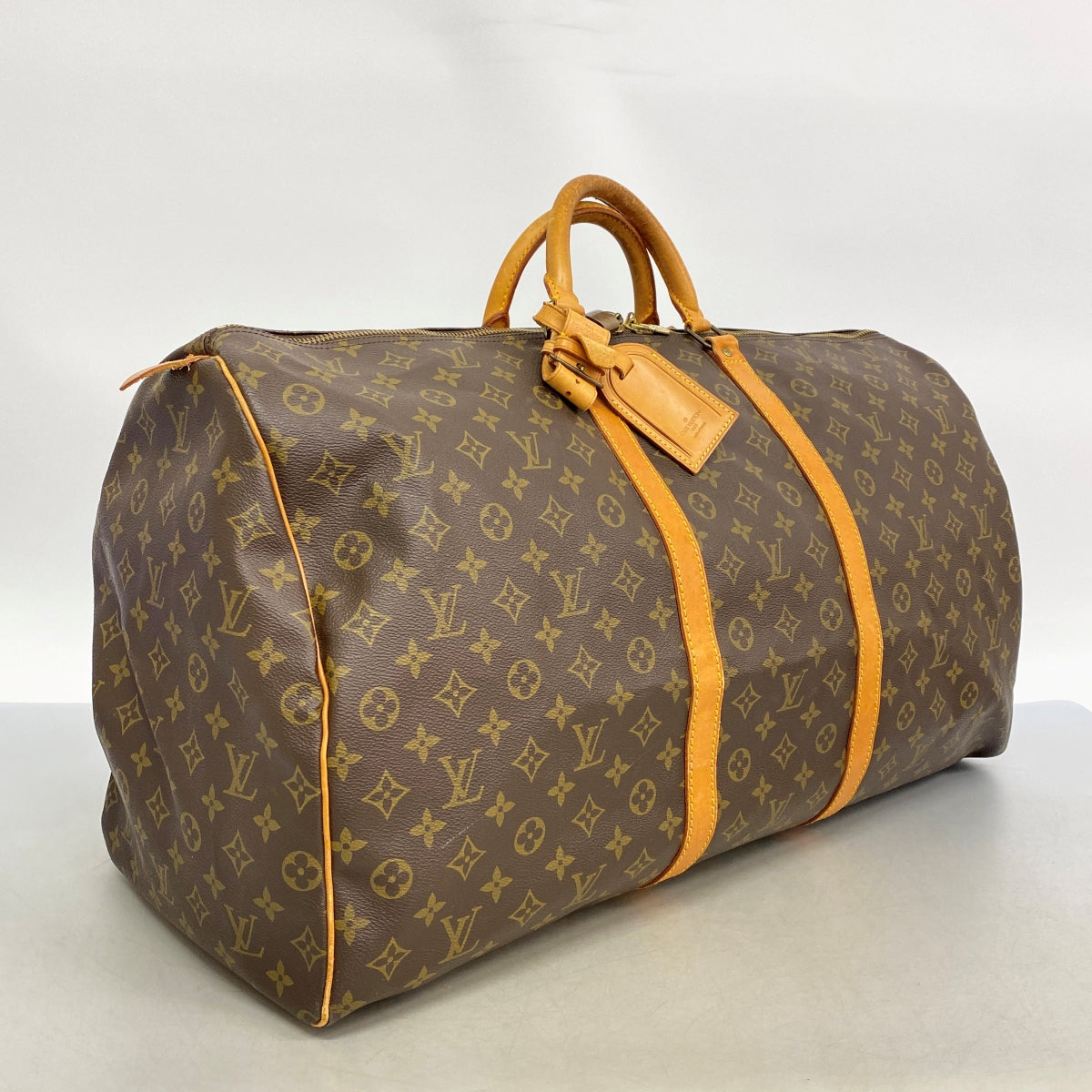 【6fa0946】ルイヴィトン ボストンバッグ モノグラム キーポル60 M41422 ブラウン【中古】メンズ レディース ユニセックス