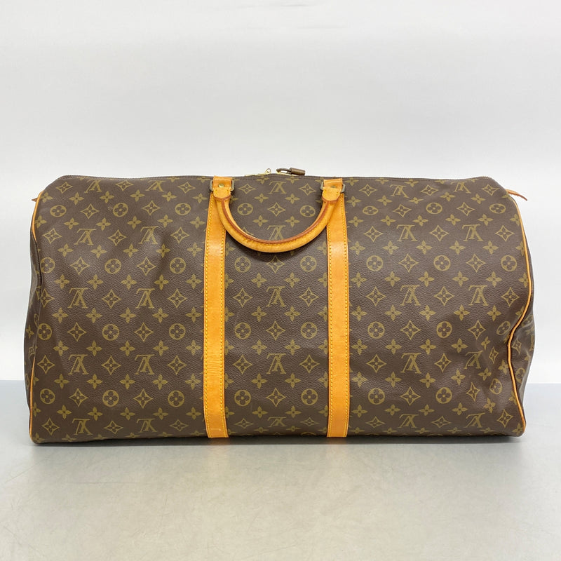 【6fa0946】ルイヴィトン ボストンバッグ モノグラム キーポル60 M41422 ブラウン【中古】メンズ レディース ユニセックス