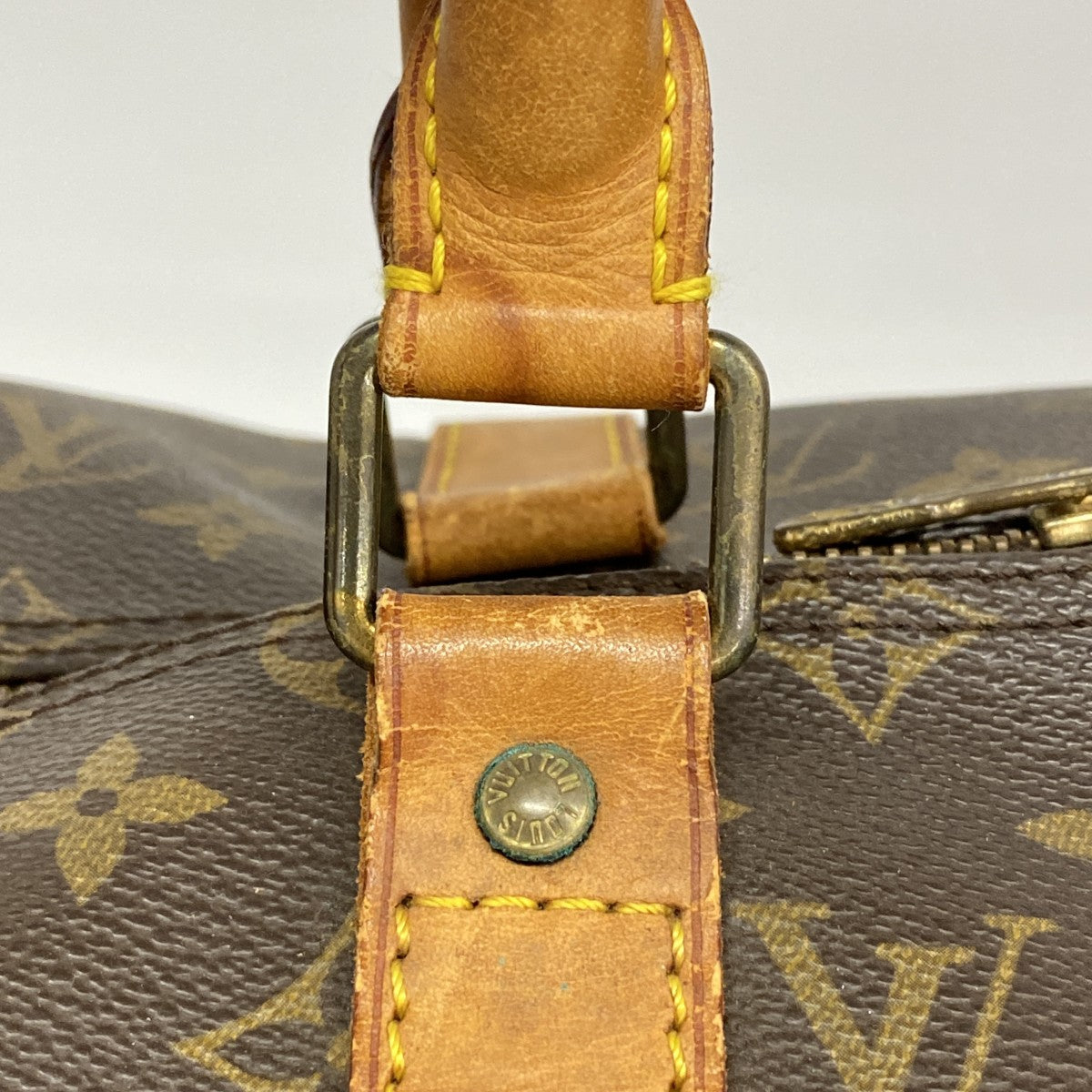 【6fa0947】ルイヴィトン ボストンバッグ モノグラム キーポルバンドリエール50 M41416 ブラウン【中古】メンズ レディース ユニセックス