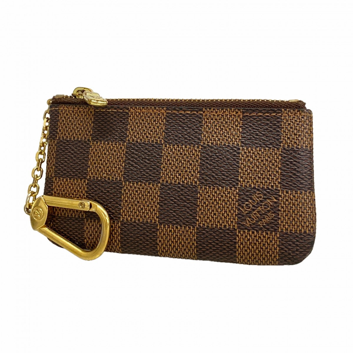 【6fa0951】ルイヴィトン コインケース ダミエ ポシェットクレ N62658 エベヌ【中古】メンズ レディース ユニセックス