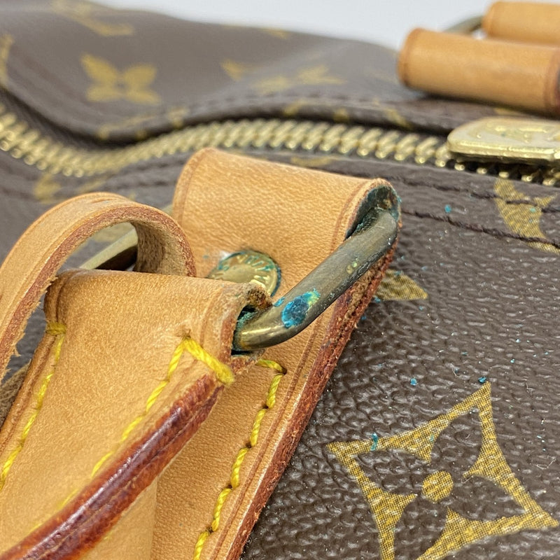 【6fa0957】ルイヴィトン ボストンバッグ モノグラム キーポル55 M41424 ブラウン【中古】メンズ レディース ユニセックス
