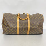 【6fa0957】ルイヴィトン ボストンバッグ モノグラム キーポル55 M41424 ブラウン【中古】メンズ レディース ユニセックス