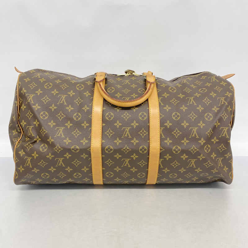 【6fa0957】ルイヴィトン ボストンバッグ モノグラム キーポル55 M41424 ブラウン【中古】メンズ レディース ユニセックス