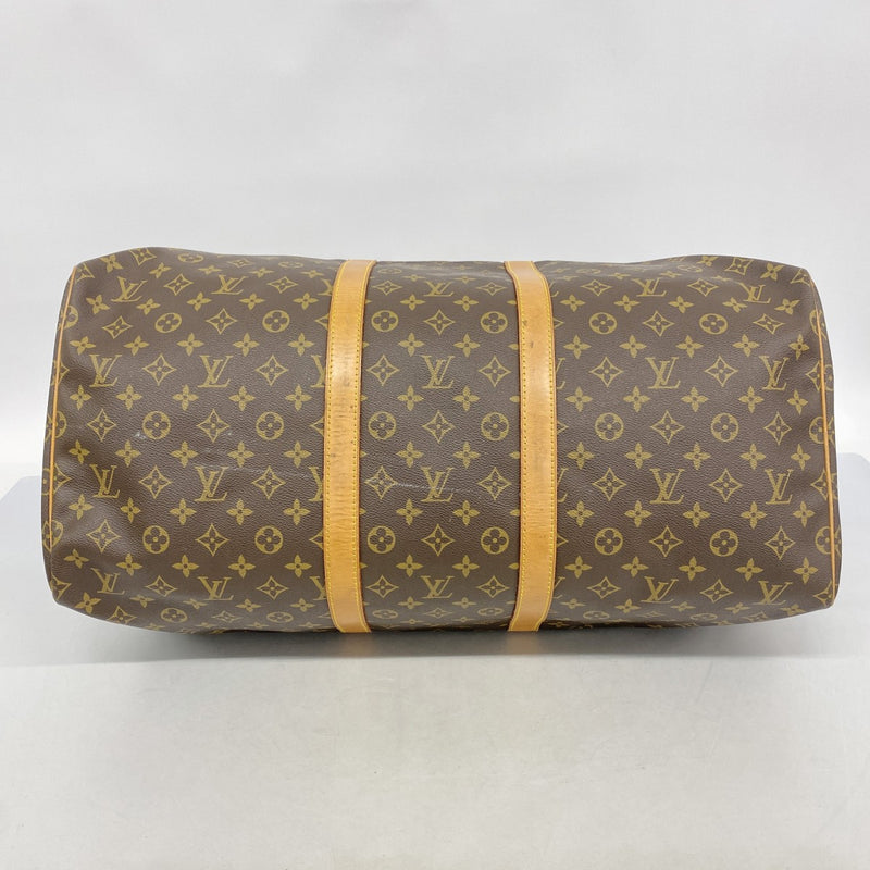 【6fa0957】ルイヴィトン ボストンバッグ モノグラム キーポル55 M41424 ブラウン【中古】メンズ レディース ユニセックス